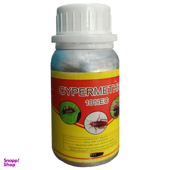 حشره کش آفات خانگی مدل سایپرمترین 10% حجم 150میلی لیتر
