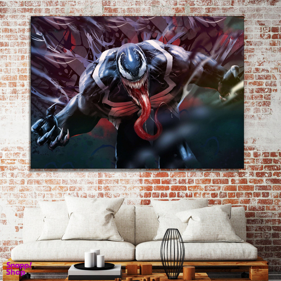 تابلو شاسی گالری استاربوی طرح ونوم مدل مارول 062