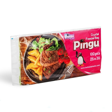 کیسه فریزر پینگو (Pingu) بسته 100 عددی