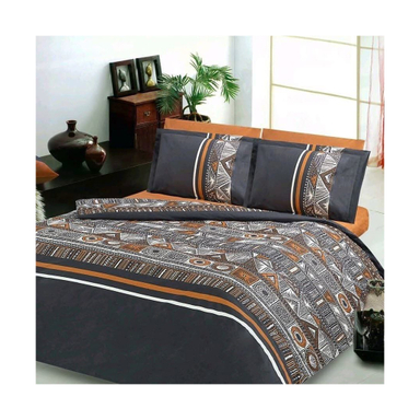 ست لحاف 4 تکه رزین تاژ (Rezin Taj) مدل رانفورس ایندیا دو نفره سایز 49x22x68 سانتی متر