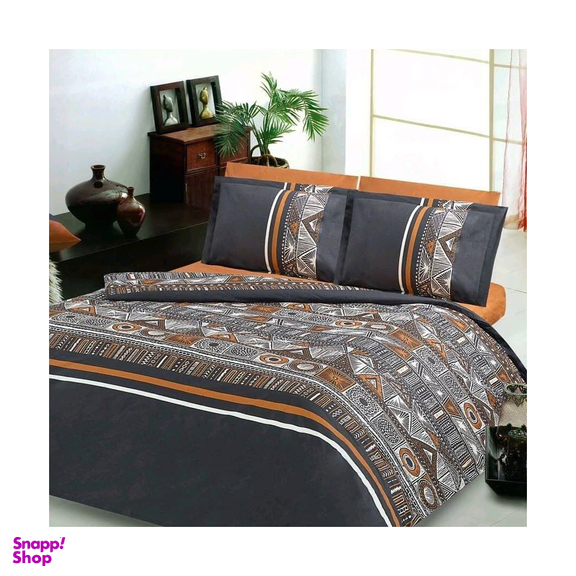 ست لحاف 4 تکه رزین تاژ (Rezin Taj) مدل رانفورس ایندیا دو نفره سایز 49x22x68 سانتی‌ متر