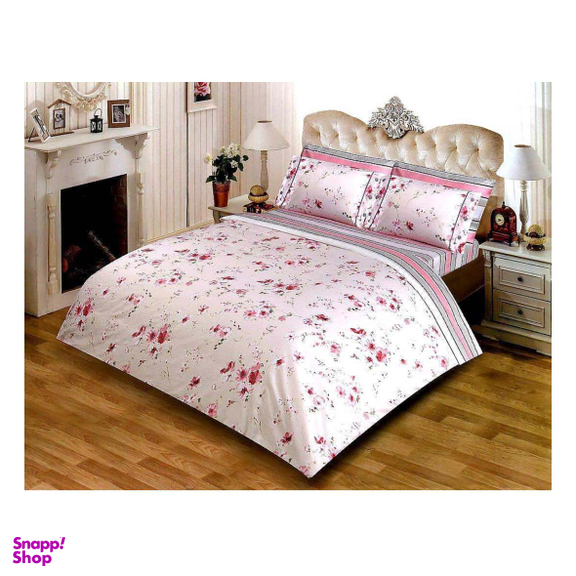ست لحاف 4 تکه رزین تاژ (Rezin Taj) مدل ارکید دو نفره سایز 49x22x68 سانتی‌ متر