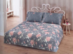 ست لحاف 3 تکه رزین تاژ (Rezin Taj) مدل رانفورس ایزابل یک نفره سایز 47x19x60 سانتی‌ متر