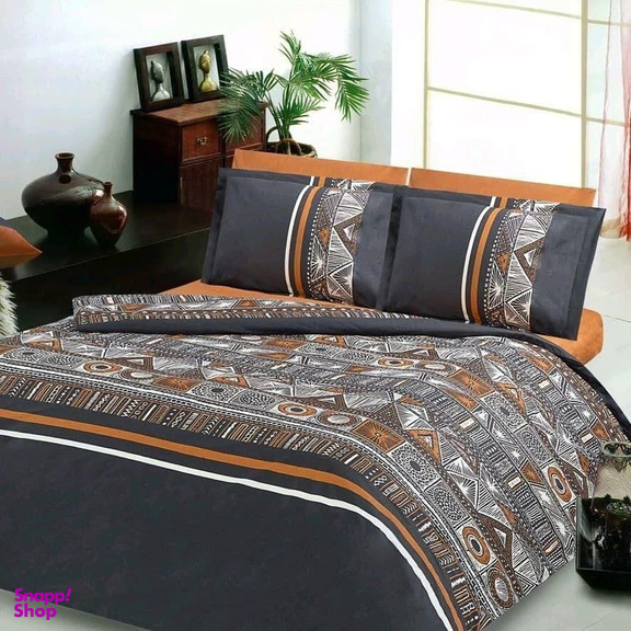 ست لحاف 3 تکه رزین تاژ (Rezin Taj) مدل رانفورس ایندیا یک نفره سایز 47x19x60 سانتی‌ متر