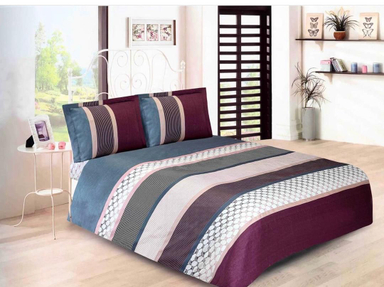ست لحاف 3 تکه رزین تاژ (Rezin Taj) مدل پولار یک نفره سایز 47x19x60 سانتی‌ متر