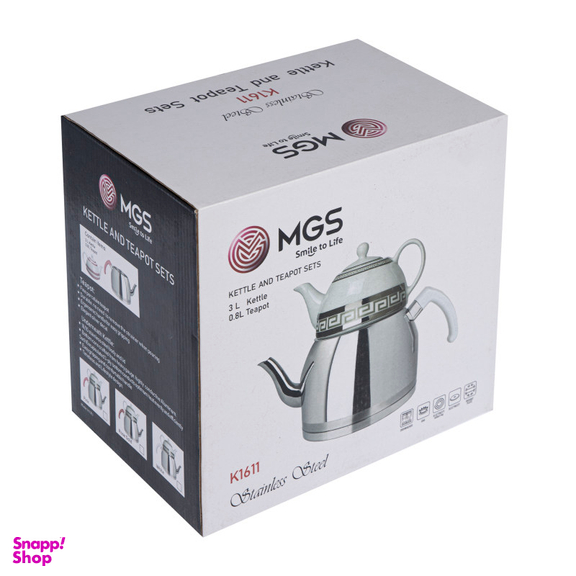 ست کتری و قوری ام جی اس (MGS) مدل Pipe-1