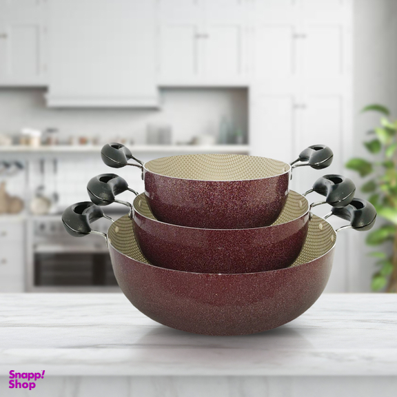 ست تابه کندو (Kandoo) مدل K754 مجموعه 3 عددی