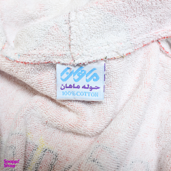حوله تن پوش کودک ماهان (Mahan) طرح ماشین مک کویین سایز 90 سانتی متر