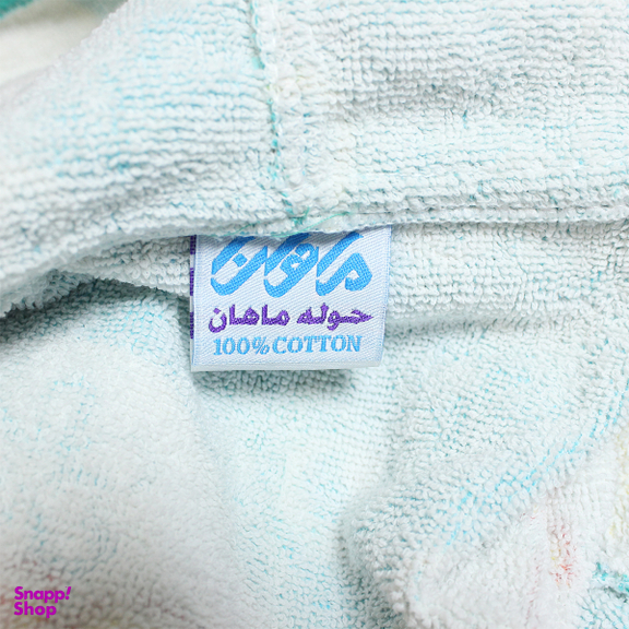 حوله تن پوش کودک ماهان (Mahan) طرح باب اسفنجی سایز 90 سانتی متر
