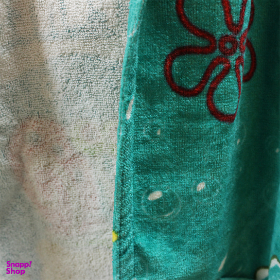 حوله تن پوش کودک ماهان (Mahan) طرح باب اسفنجی سایز 80 سانتی متر