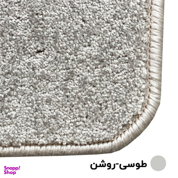 پادری پالاز مدل کات سایز 80*50 طوسی روشن