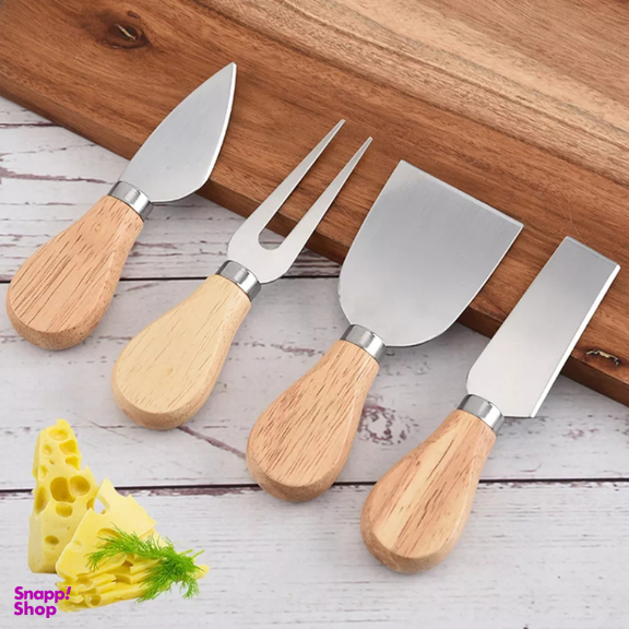 ست کارد صبحانه خوری مدل بامبو مجموعه 4 عددی