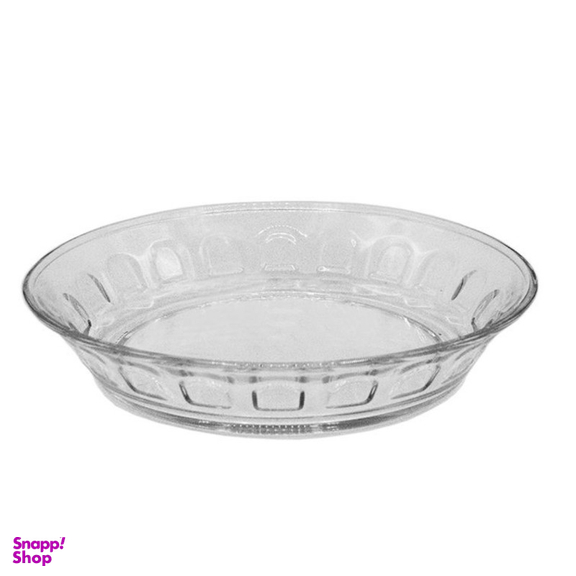 بشقاب خورش خوری شیشه و بلور اصفهان (Esfahan Glass) مدل گلایل بسته 6 عددی
