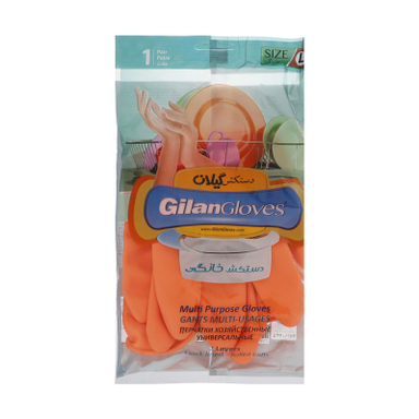 دستکش نظافت دستکش گیلان (Gilan Glaves) مدل L کد 003