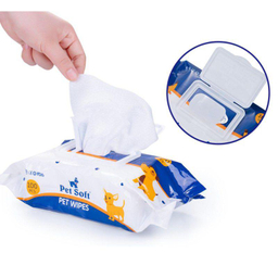 دستمال مرطوب سگ و گربه پت سافت (Pet Soft) مدل 001