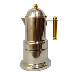 قهوه جوش آینوکس(INOX) مدل موکااستیل 6کاپ