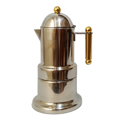 قهوه جوش آینوکس(INOX) مدل موکااستیل 6کاپ