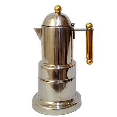 قهوه جوش آینوکس(INOX) مدل موکااستیل 4کاپ