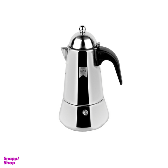 قهوه جوش آینوکس(INOX) مدل موکالوکس 2کاپ