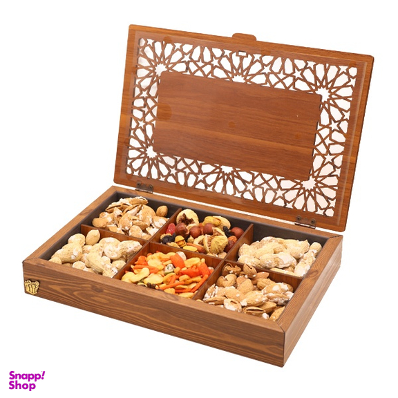 جعبه آجیل و دمنوش لوکس باکس کد LB655