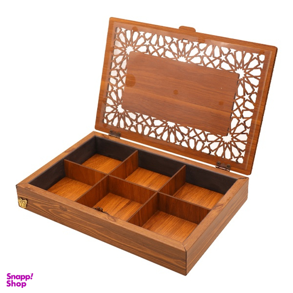 جعبه آجیل و دمنوش لوکس باکس کد LB655