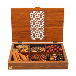 جعبه آجیل و خشکبار لوکس باکس کد LB653