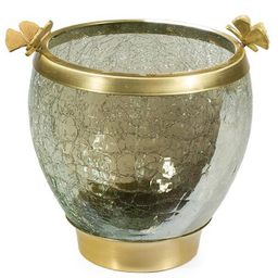 سطل خمره ای سالینو (Salino) مدل پروانه برنزی کد B-417