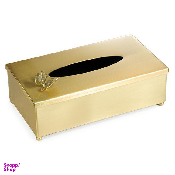 جا دستمال کاغذی سالینو (Salino) مدل پروانه برنزی کد B-413