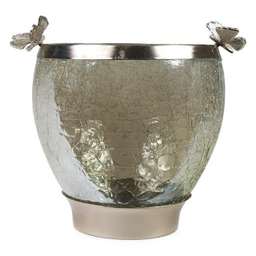 ست سطل و جا دستمال سالینو مدل پروانه نقره ای کد N-417413