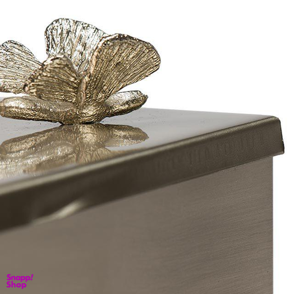 جا دستمال کاغذی سالینو مدل پروانه نقره ای کد N-413
