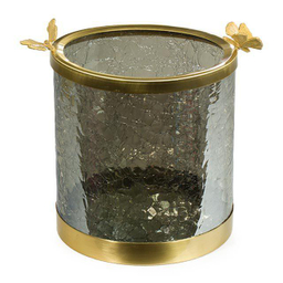 سطل استوانه سالینو (Salino) مدل پروانه برنزی کد B-416