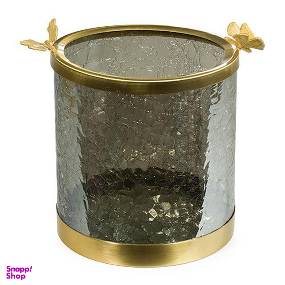 سطل استوانه سالینو (Salino) مدل پروانه برنزی کد B-416