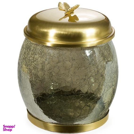 سطل خمره ای دربدار سالینو (Salino) مدل پروانه برنزی کد B-420