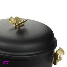 سطل خمره ای سالینو (Salino) مدل پروانه مشکی کد M-422