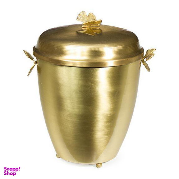 ست سطل و جا دستمال سالینو (Salino) مدل پروانه برنزی کد B-414413