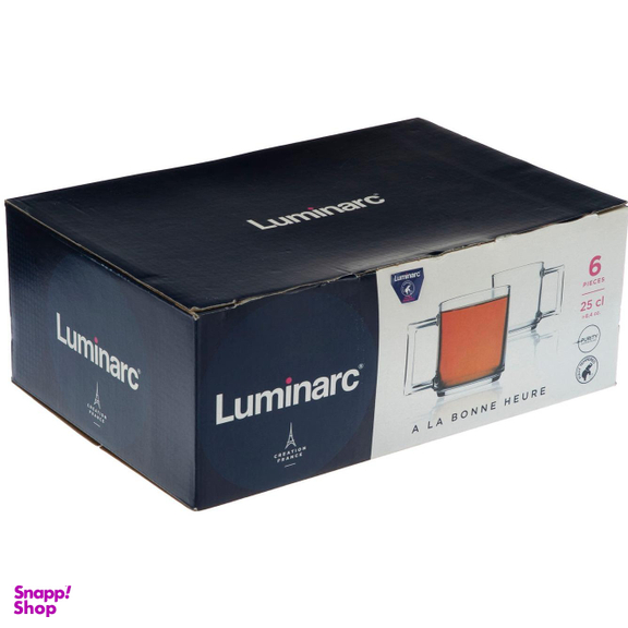 ماگ لومینارک (Luminarc) مدل آلابونه کوتاه گنجایش 250 سی سی