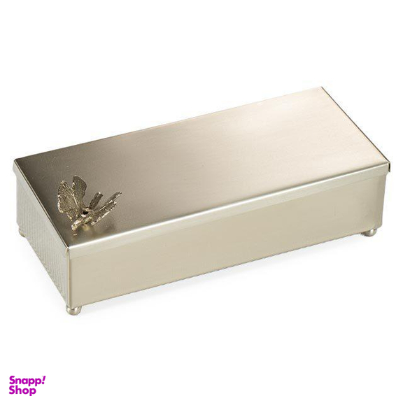 جا کاردی مستطیل دربدار سالینو مدل پروانه نقره ای کد N-410