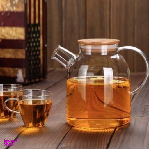 کتری پیرکس مدل درب بامبو گنجایش 1500 سی سی