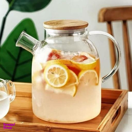 کتری پیرکس مدل درب بامبو گنجایش 1500 سی سی