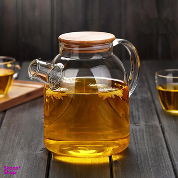 کتری پیرکس مدل درب بامبو گنجایش 1500 سی سی