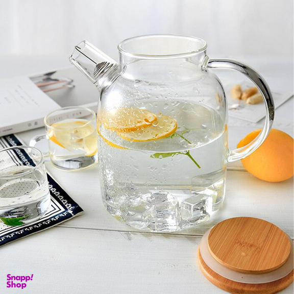 کتری پیرکس مدل درب بامبو گنجایش 1500 سی سی