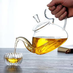 قوری پیرکس مدل دسته اشرافی گنجایش 800 سی سی