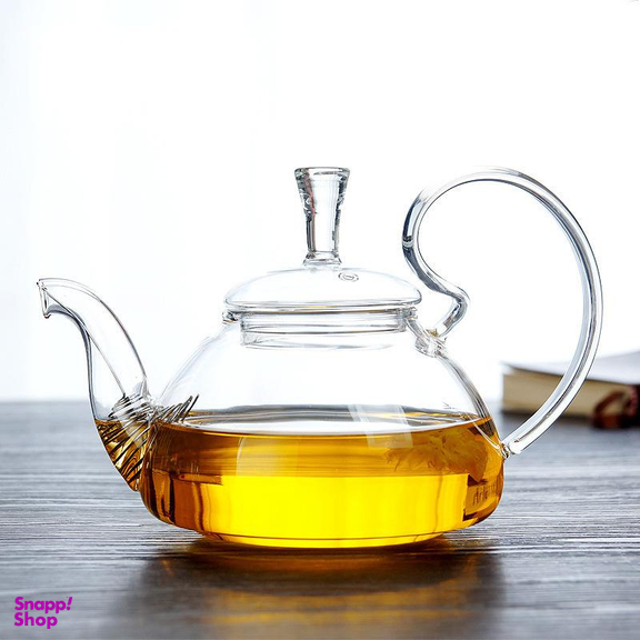 قوری پیرکس مدل دسته اشرافی گنجایش 800 سی سی
