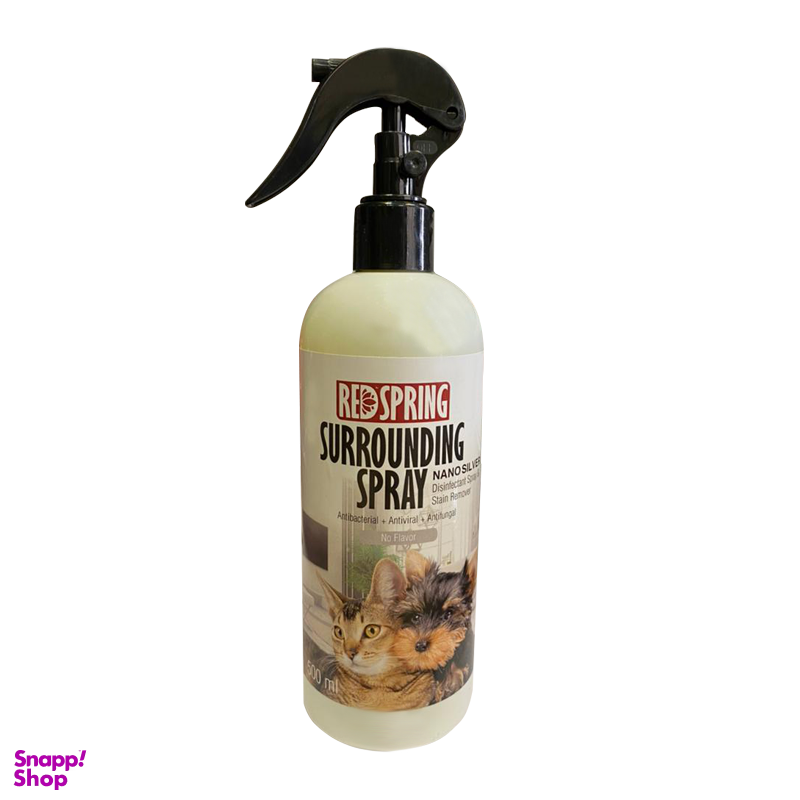 اسپری ضدعفونی کننده و لکه بر محیط رداسپرینگ (Redspring) مدل Surrounding Spray حجم 500 میلی‌لیتر