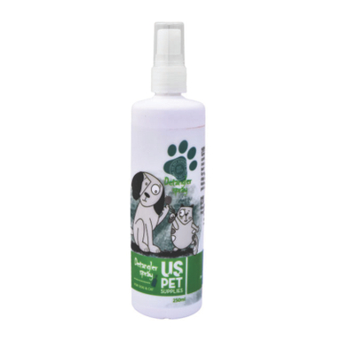 اسپری گره باز کن یو اس پت مدل Detangler حجم 250 ‌میلی‌ لیتر