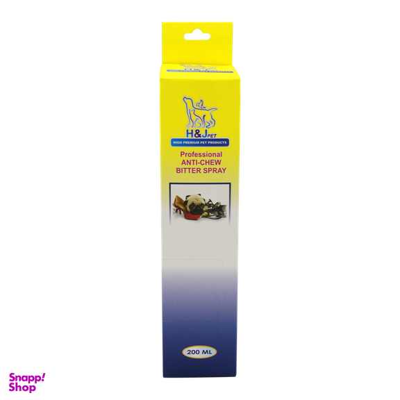 اسپری ضد جویدن سگ اچ اند جی پت (H&J Pet) مدل Professional Anti-Chew حجم 200 میلی لیتر
