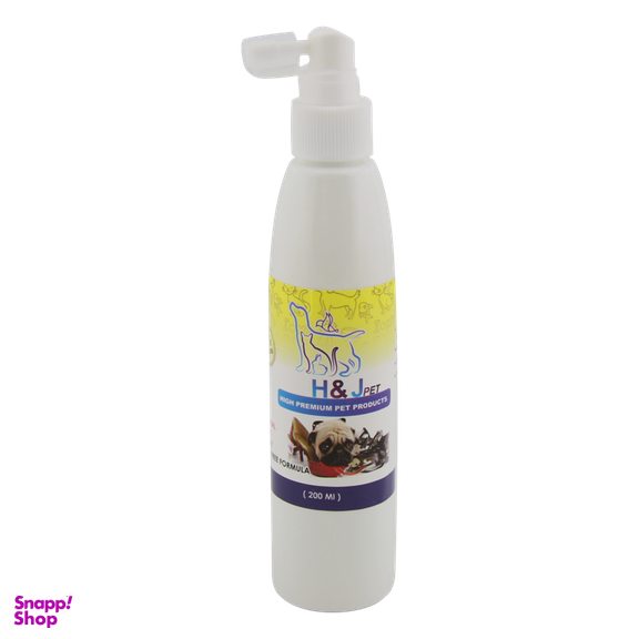 اسپری ضد جویدن سگ اچ اند جی پت (H&J Pet) مدل Professional Anti-Chew حجم 200 میلی لیتر