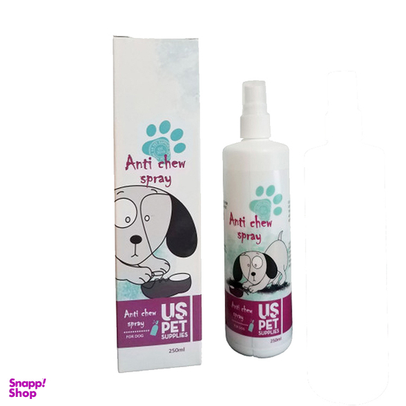 اسپری ضد جویدن یو اس پت (US Pet) مدل Anti Chew حجم 250 ‌میلی‌ لیتر