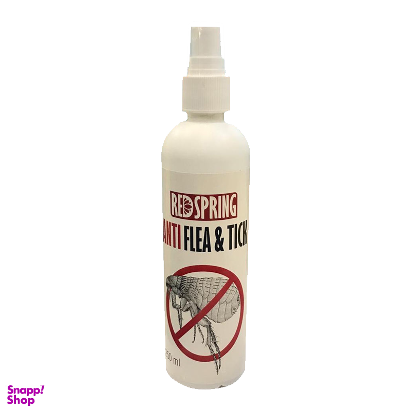 اسپری ضد کک و کنه رداسپرینگ (Redspring) مدل Anti Flea & Tick حجم 250 میلی‌لیتر