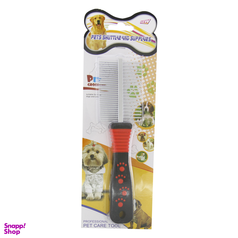 برس حیوانات پت گرومینگ (Pet Grooming) مدل گره باز کن دو طرفه